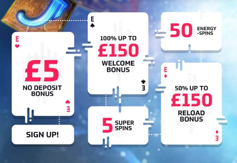 online energy casino bonus codes