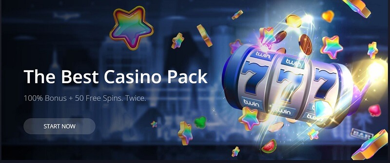 Twin Casino Review: Get up to $400 + 400 Free Spins!