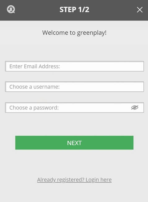 Greenplay Casino Registration