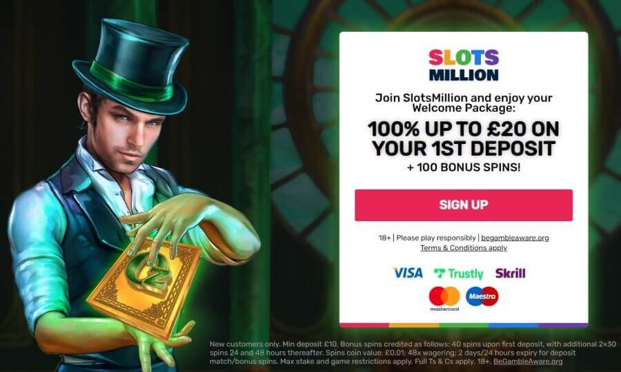 SlotsMillion Promotion Code