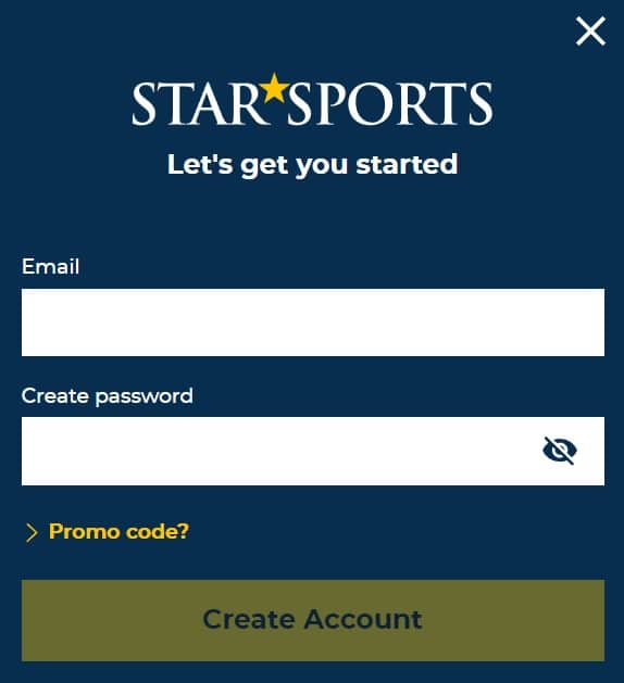 Star Sports Registration Process
